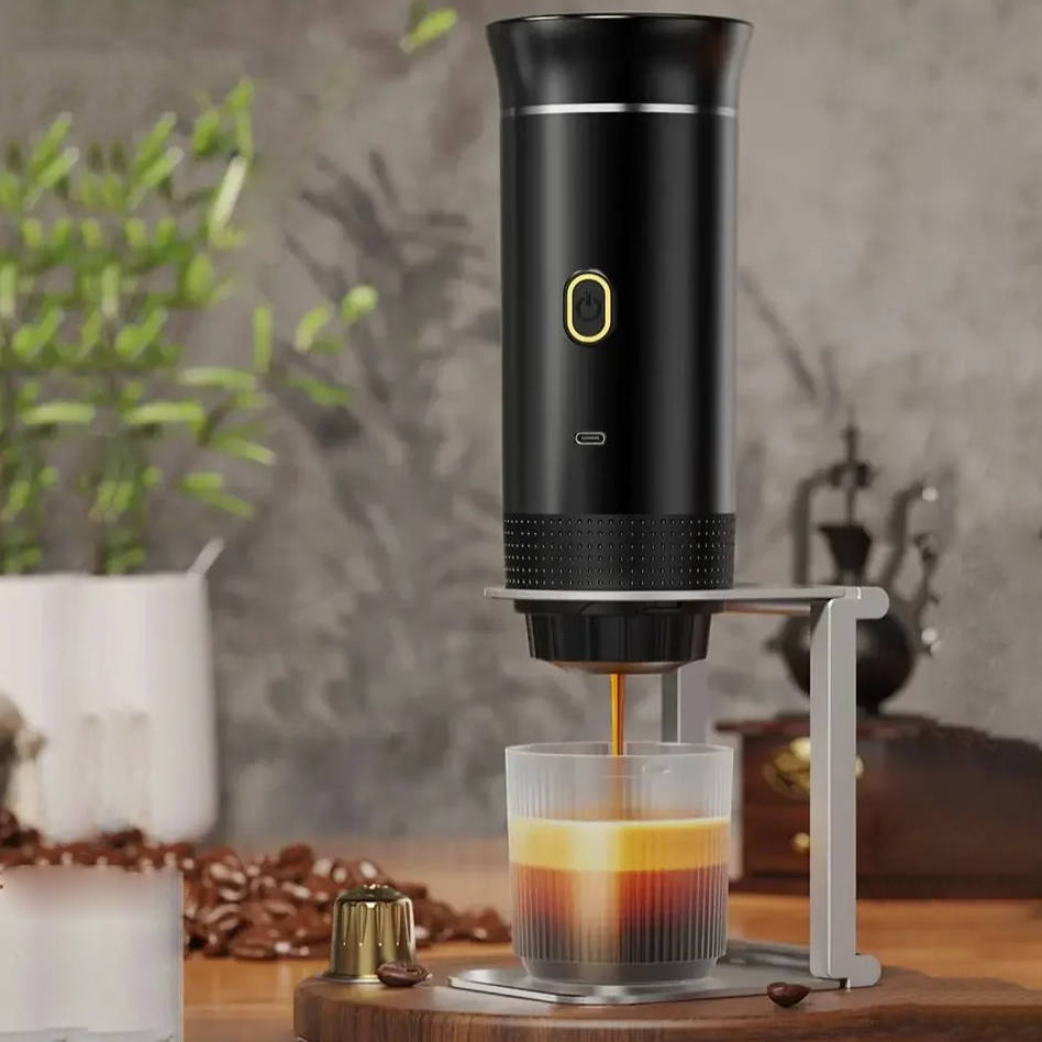 Compact Coffee Machine - Espresso Latte And Drip Brewer
