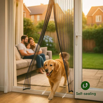 Adjustable Magnetic Screen Door Fits Any Size