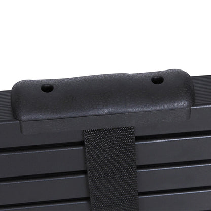 Portable Aluminum Ladder with 2 Roof Hook Attachments