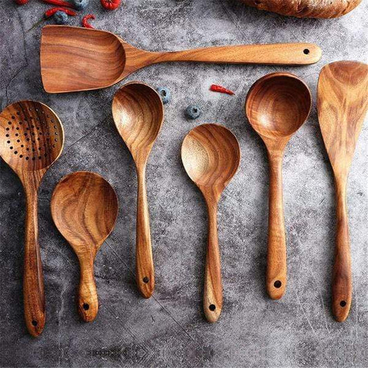 Non-Stick Friendly Kitchen Utensil Set - Pexav