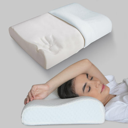 Supportive Rest Pillow Adjustable & Cooling Cover