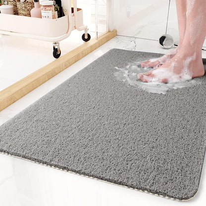 Soft Grip Bathroom Shower Mat with Fast Drainage Support