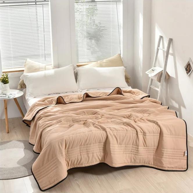 Soft Cooling Blanket for Restful Sleep