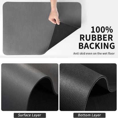 Easy Clean Kitchen Mat Fast Drying Pad