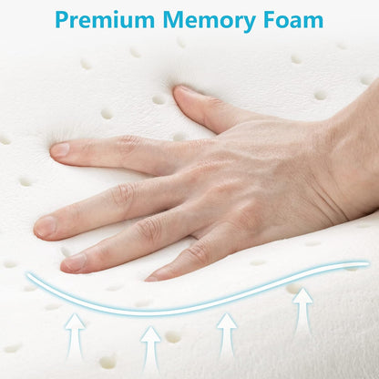 Supportive Rest Pillow Adjustable & Cooling Cover