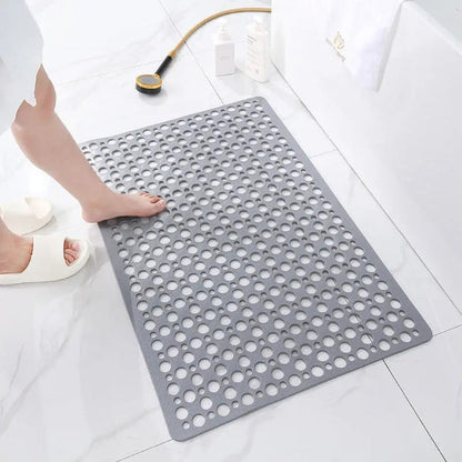 Anti-Slip Bathroom Shower Mat with Quick Drain
