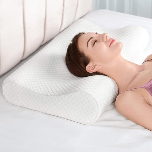 Supportive Rest Pillow Adjustable & Cooling Cover - Pexav