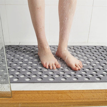Anti-Slip Bathroom Shower Mat with Quick Drain - Pexav