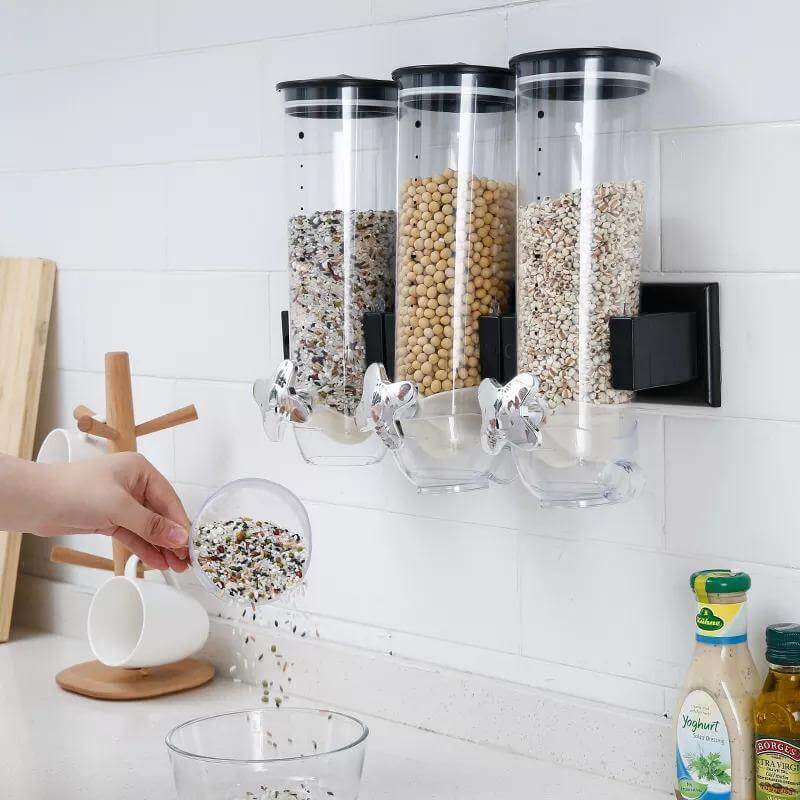 Clear Hanging Breakfast Storage Container - Pexav