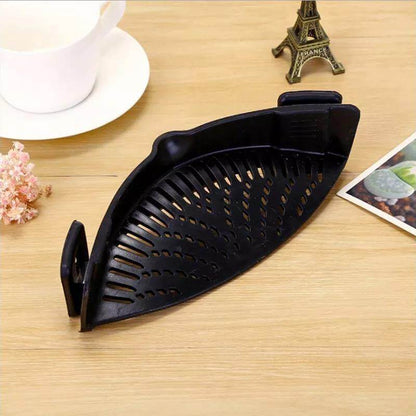 Flexible Kitchen Pot Strainer Spoon Rest