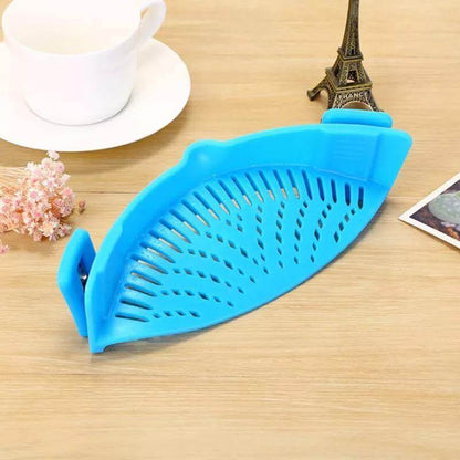 Flexible Kitchen Pot Strainer Spoon Rest