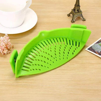 Flexible Kitchen Pot Strainer Spoon Rest