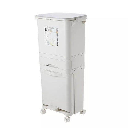 Big Extra Storage Kitchen Trash Bin