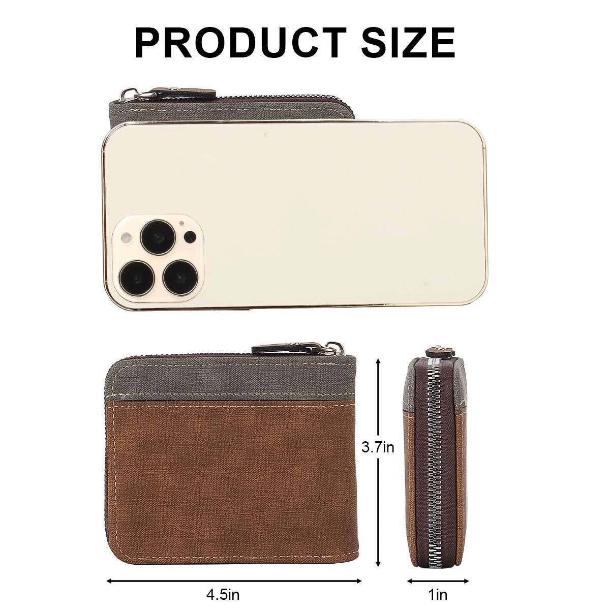 Secure Men's Leather Credit Card Wallet