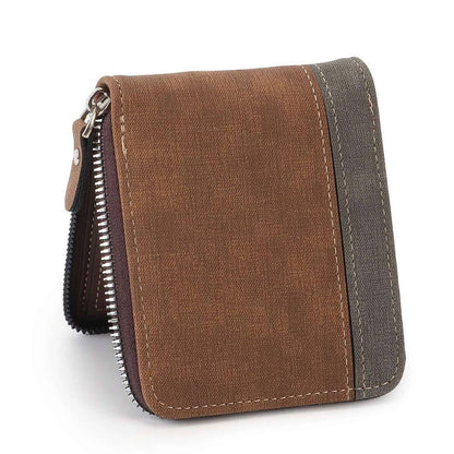 Secure Men's Leather Credit Card Wallet