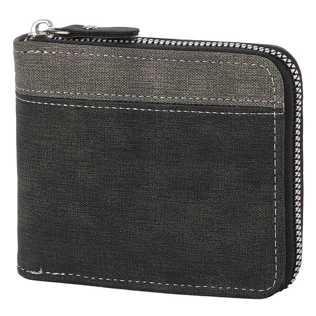 Secure Men's Leather Credit Card Wallet