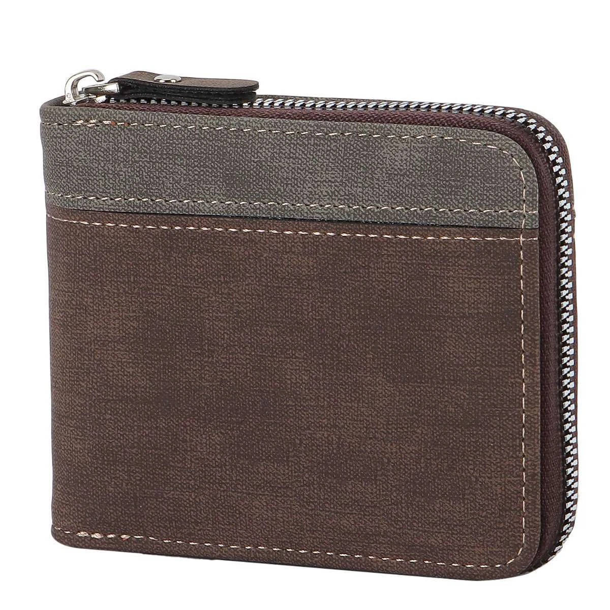 Secure Men's Leather Credit Card Wallet