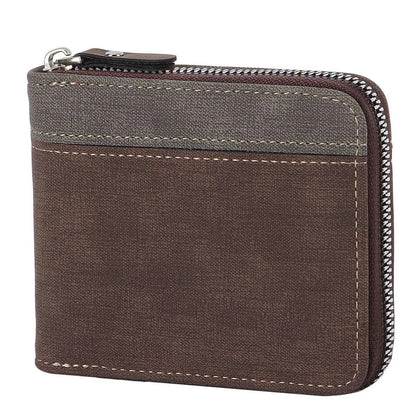Secure Men's Leather Credit Card Wallet