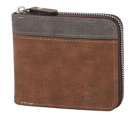 Secure Men's Leather Credit Card Wallet