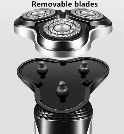 Rechargeable Wet Dry Shaving Kit for Men