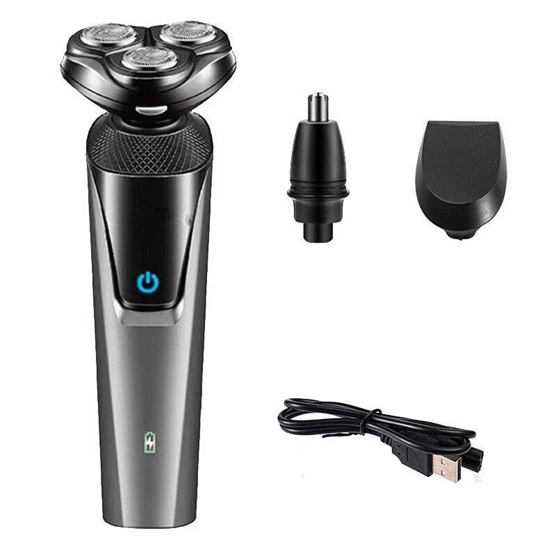 Rechargeable Wet Dry Shaving Kit for Men