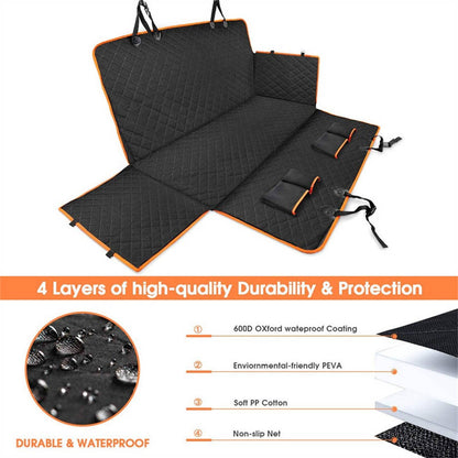 Durable Pet Car Seat Cover Waterproof Protector