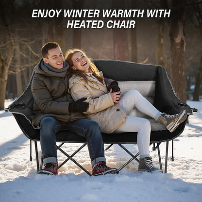 Warm 2 Person Outdoor Camping Chair