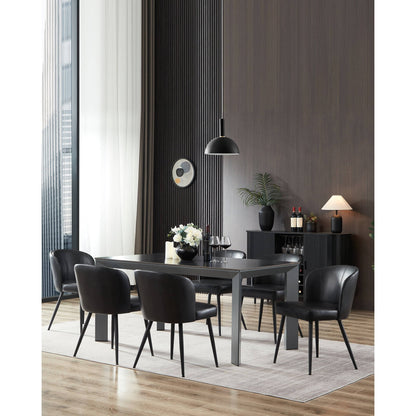 Comfortable Brown Leather Kitchen Chairs