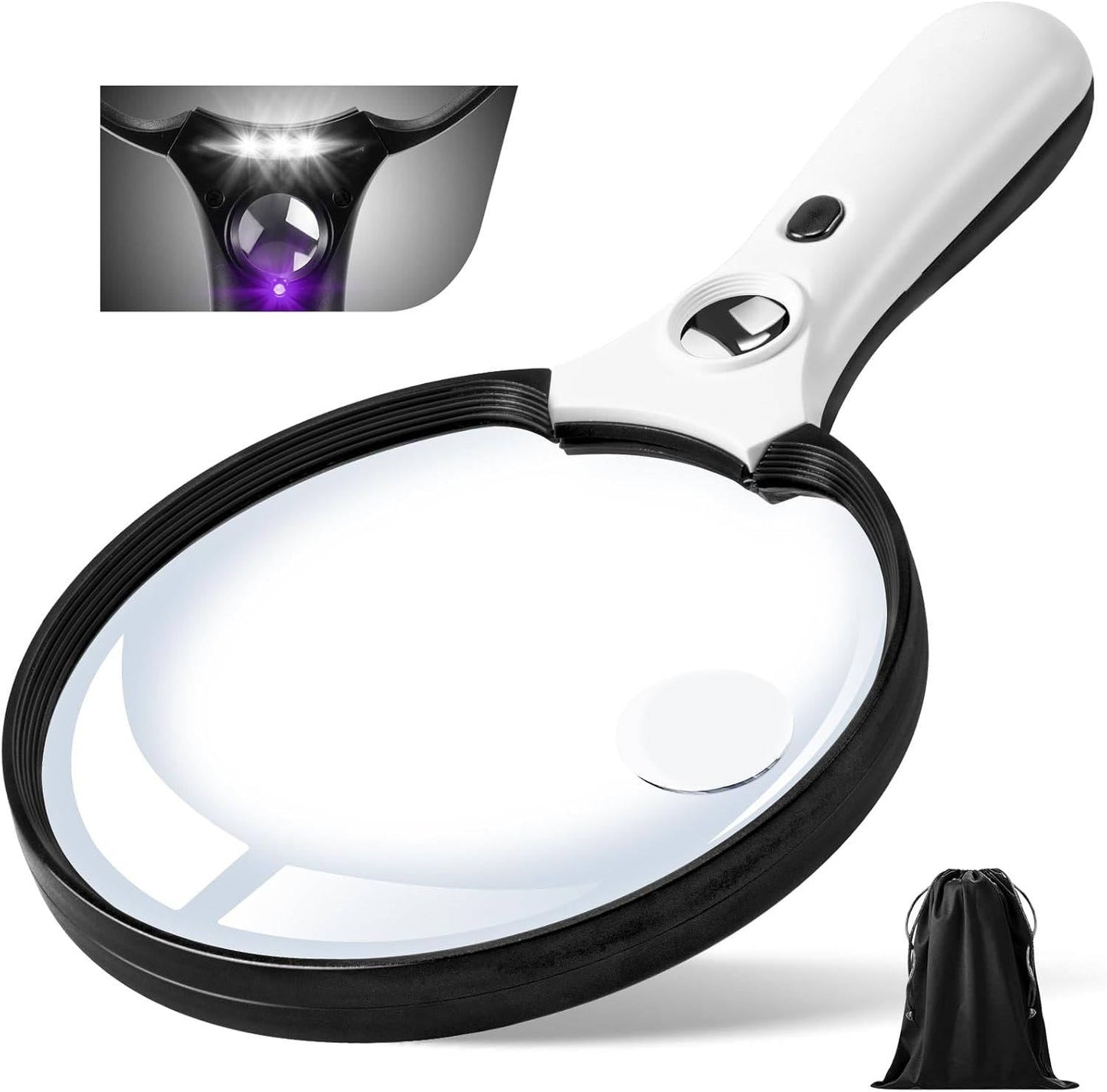 Big LED Magnifying Lamp - Pexav