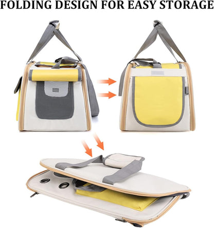 Portable Pet Crate for Cats and Small Pets