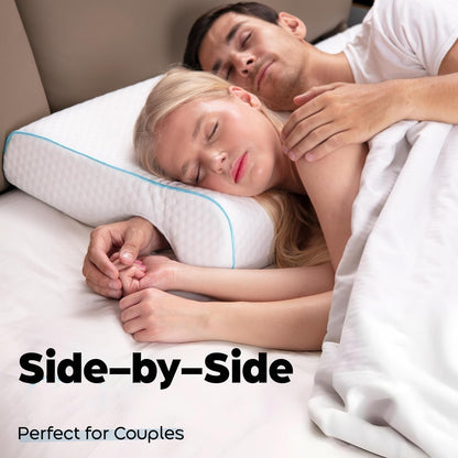 Supportive Hugging Pillow for Couples with Armrest