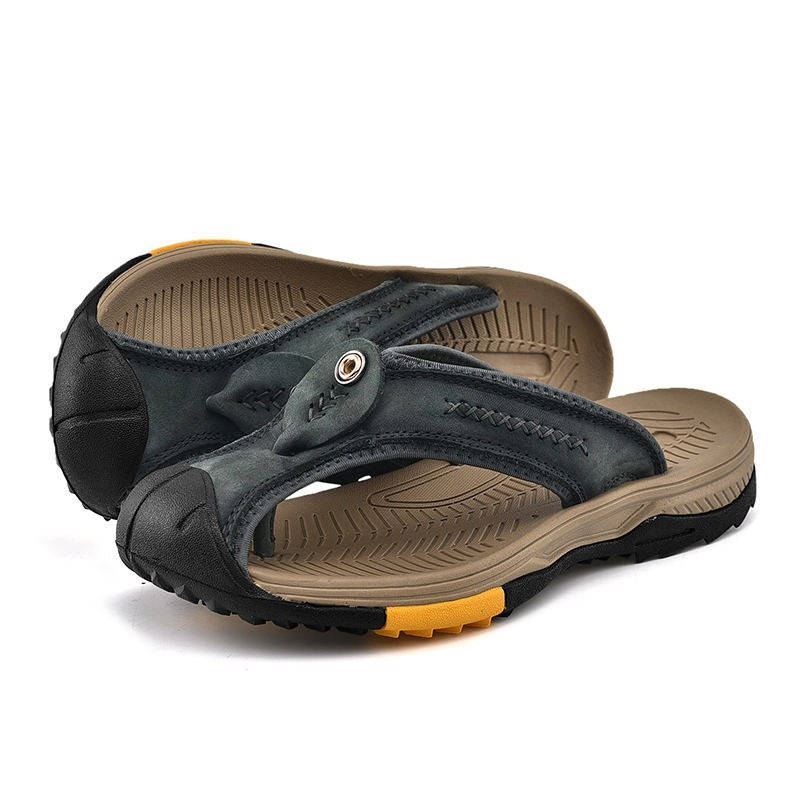 Quick Dry Breathable Men's Beach Flip Flops