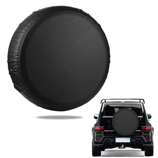Universal Fit Leather Tire Cover 33-35 - Pexav