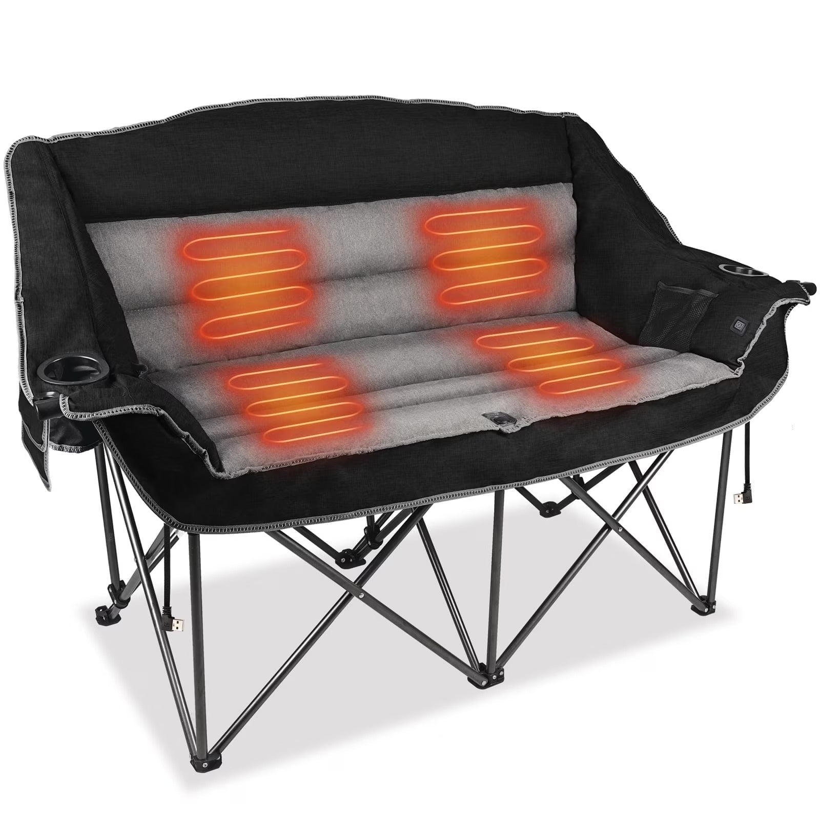 Warm 2 Person Outdoor Camping Chair - Pexav