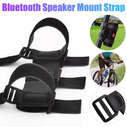 Waterproof Bike Phone Speaker Holder Strap