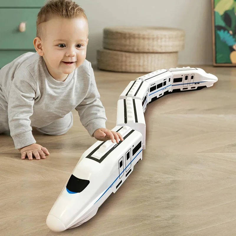 Colorful Train Sets for Kids Playtime