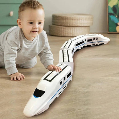 Colorful Train Sets for Kids Playtime