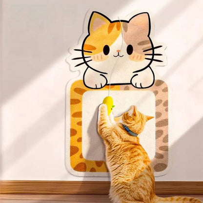 Space Saving Cat Scratch Tower