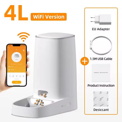 Easy Fill Pet Food Dispenser