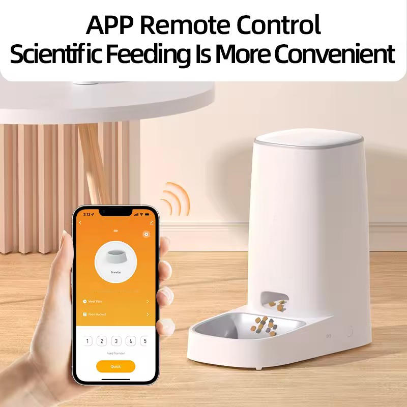 Easy Fill Pet Food Dispenser