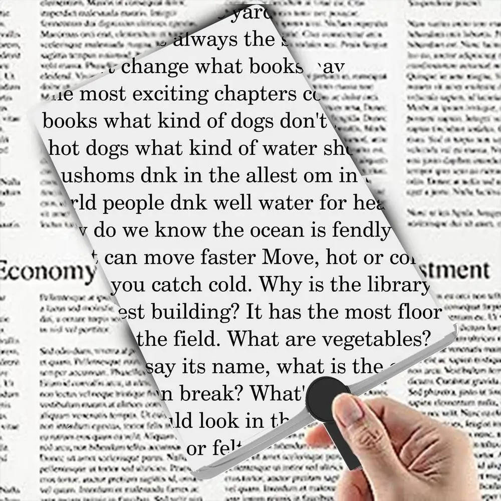 Clear Page Magnifying Glasses