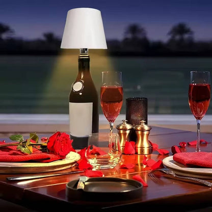 Cordless Glass Table Lamp