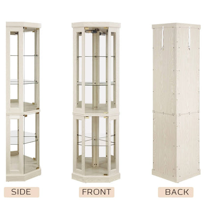 Stylish Display Corner Cabinet