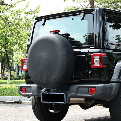 Universal Fit Leather Tire Cover 33-35