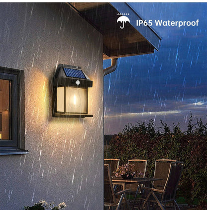 2 Pack Waterproof Outdoor Solar Lamp
