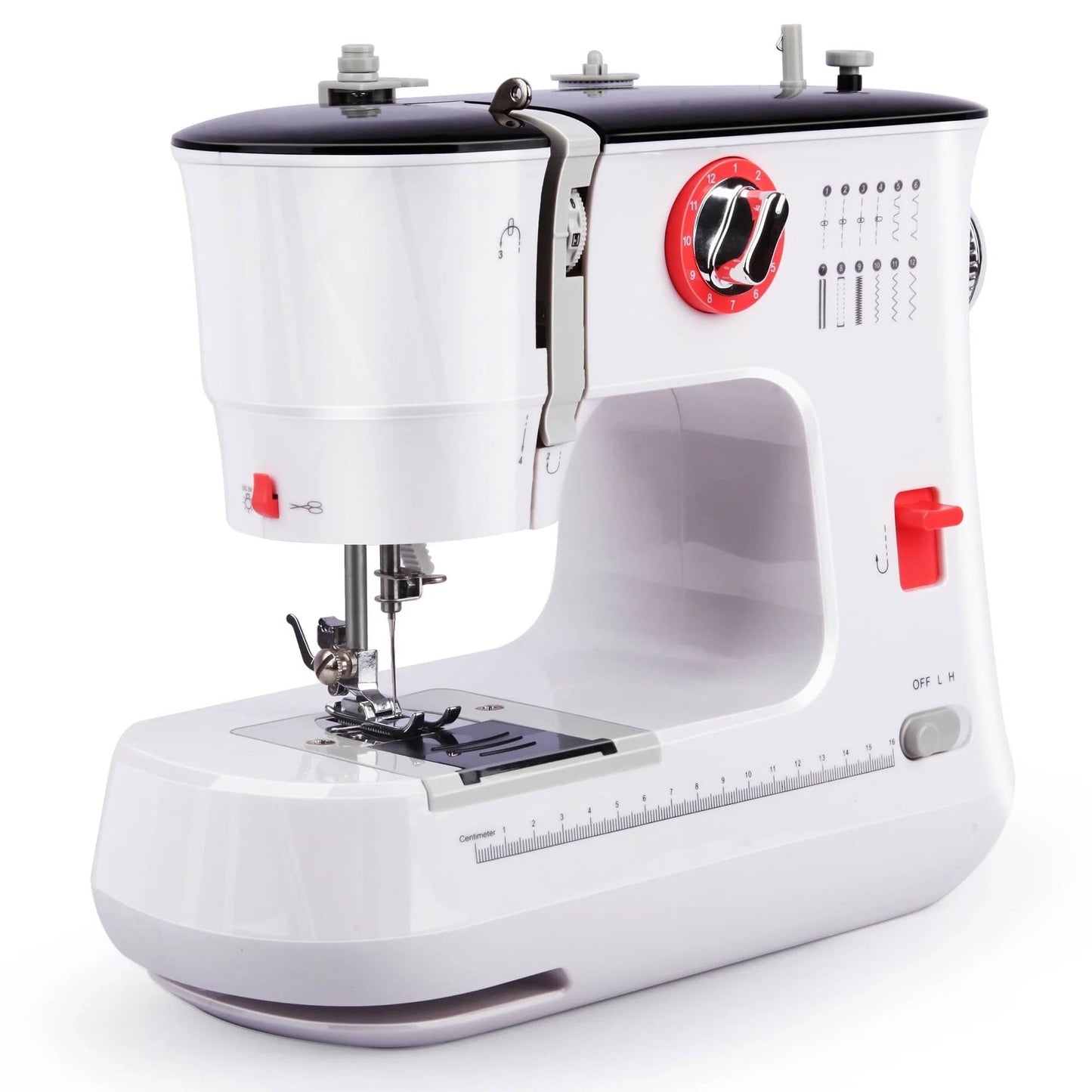 Compact Easy Sewing Machine for Starters with 12 Stitches