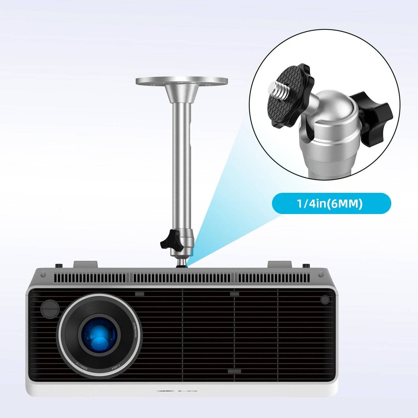Adjustable Metal Projector Ceiling Bracket