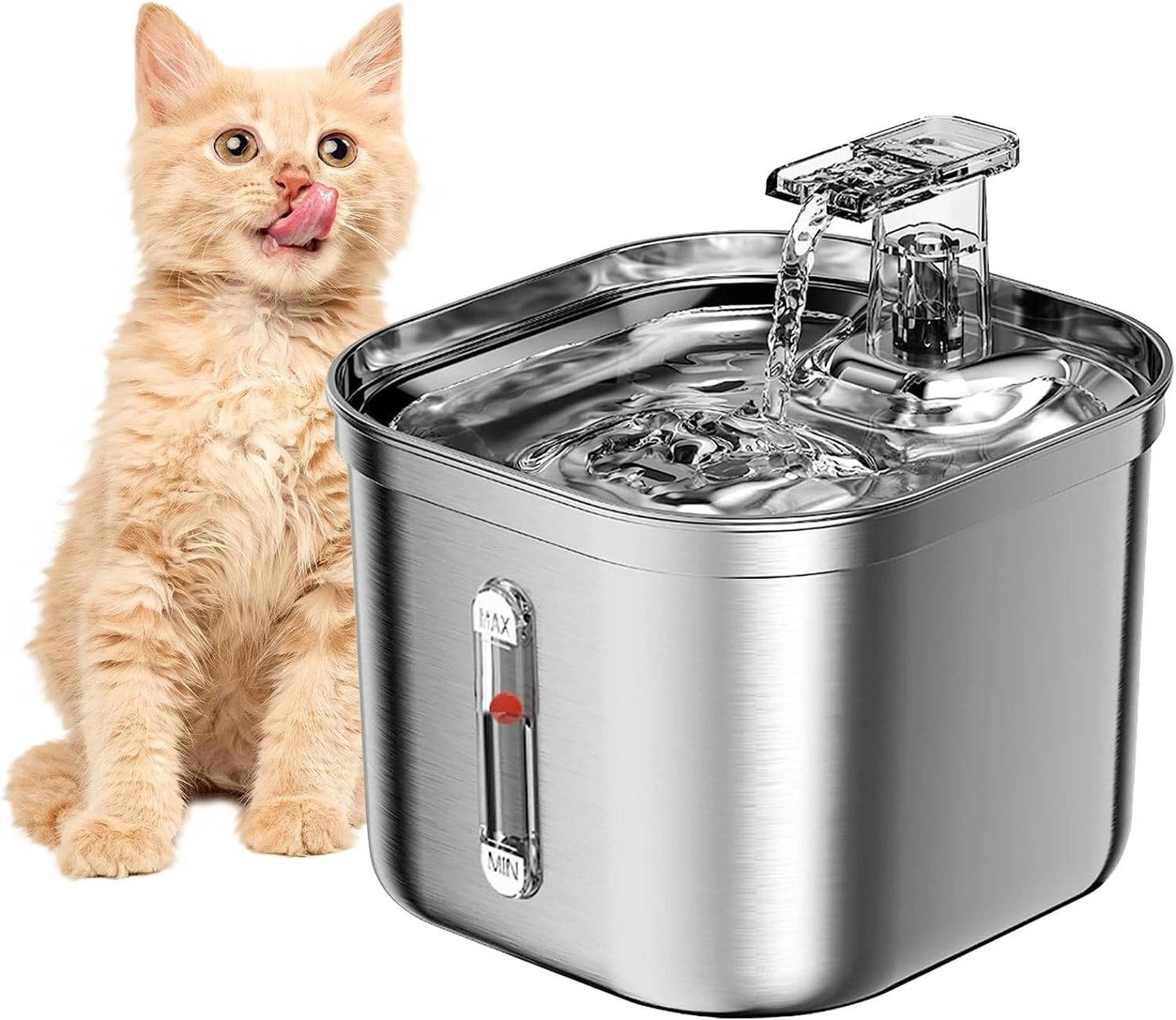 Pet Fresh Water Dispenser - Silent, Purified, Easy Clean