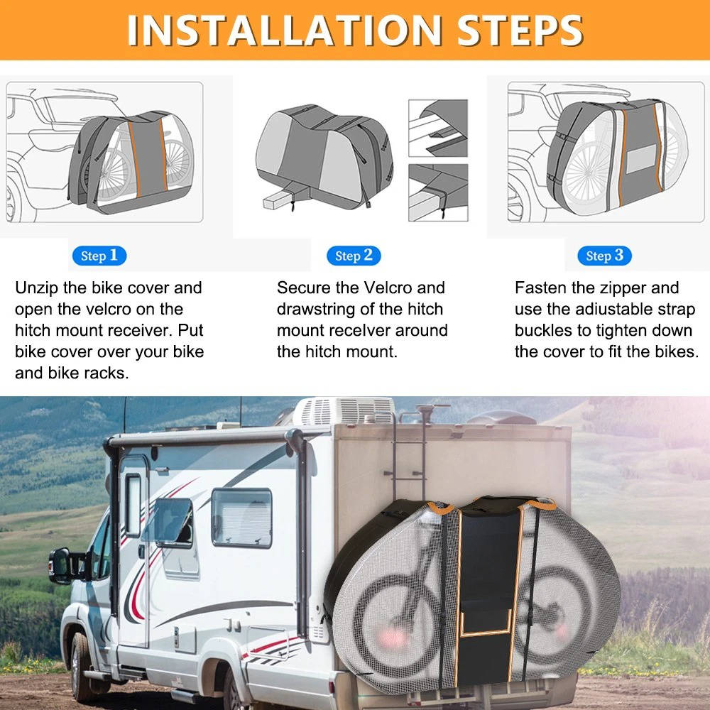 Waterproof Bicycle Travel Cover