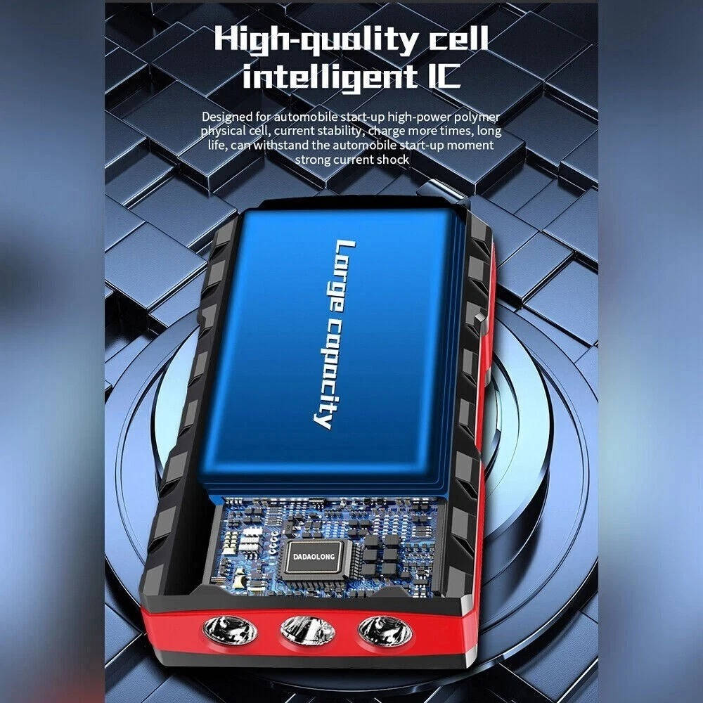 Compact Auto Battery Booster